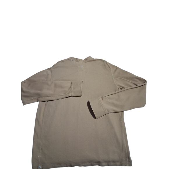 Rag & Bone NY Mens Size Large Classic Quiet Luxury Casual Henley Waffle knit Tee - Picture 7 of 15